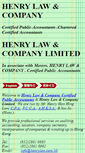 Mobile Screenshot of henrylaw.com.hk